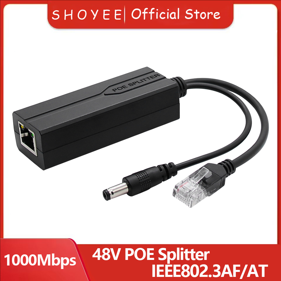 Power Over Ethernet - POE Splitter 48V إلى 12V/5V IEEE