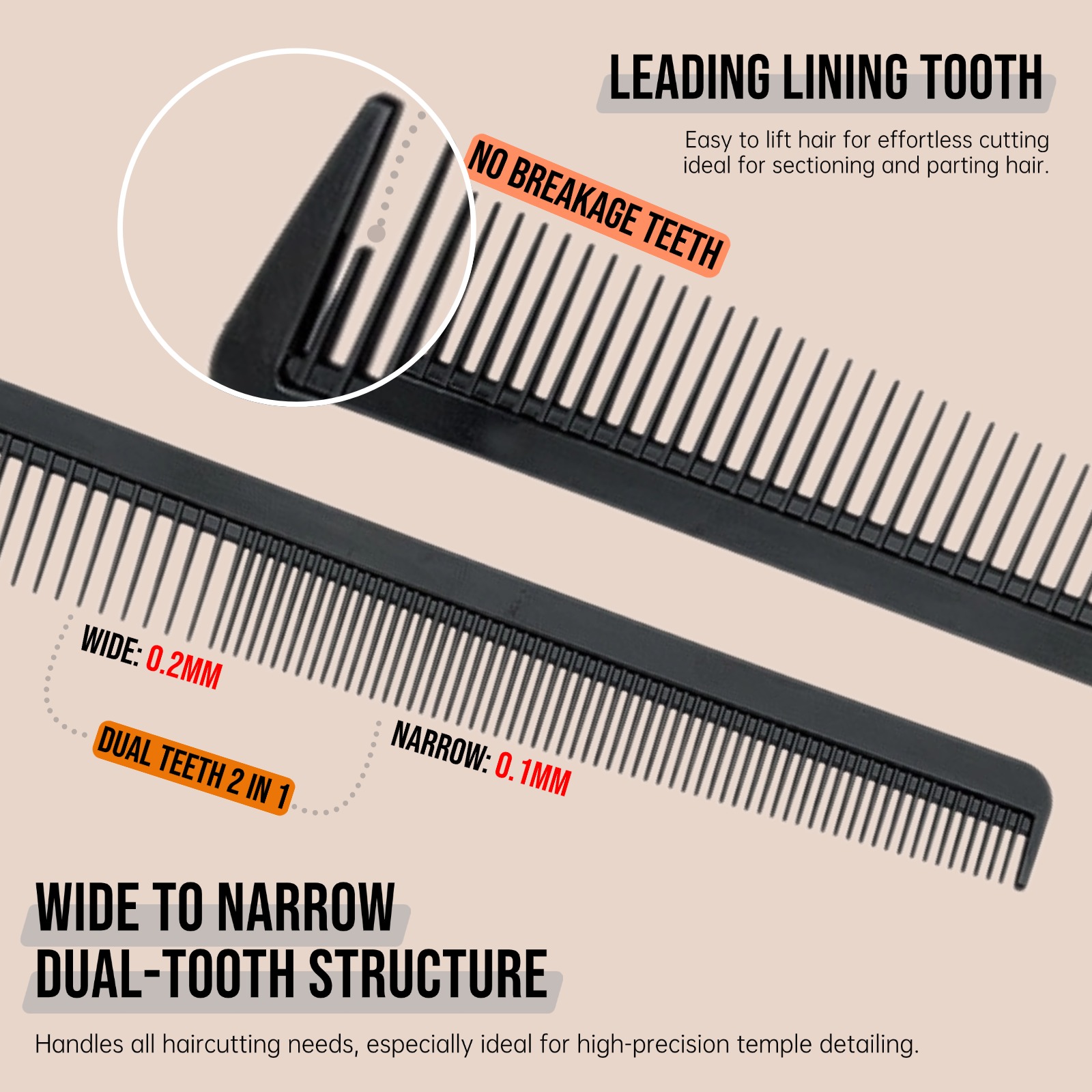 مجموعة من 3 أمشاط احترافية لقص - مراجعة Binding Machine Comb وسعره
